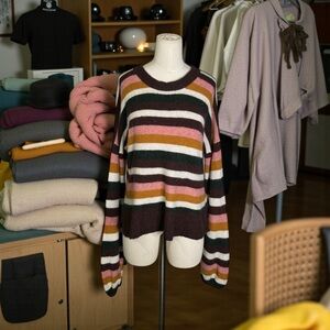 MADEWELL - Payton Pullover Stripe Sweater